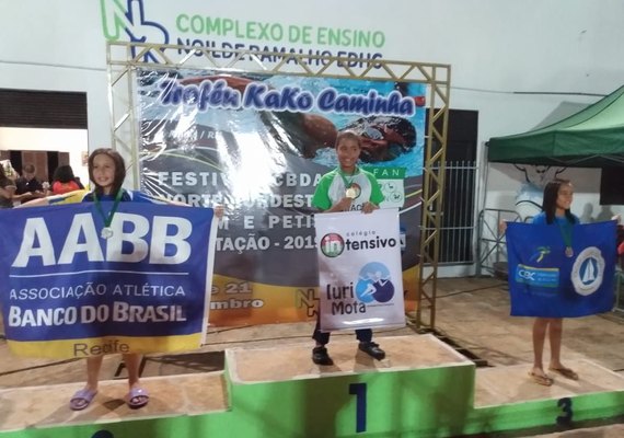 Alagoana ocupa 1º lugar no ranking brasileiro 200 metros livre