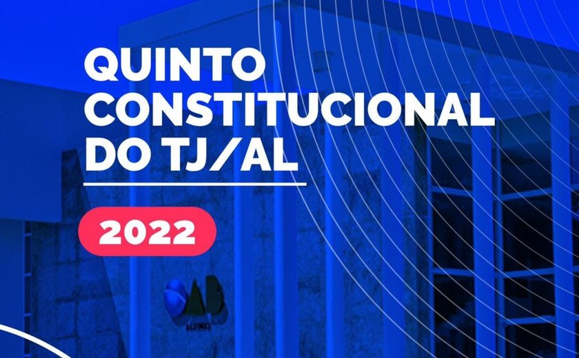 OAB Alagoas promove sabatina com candidatos ao Quinto Constitucional do TJ/AL