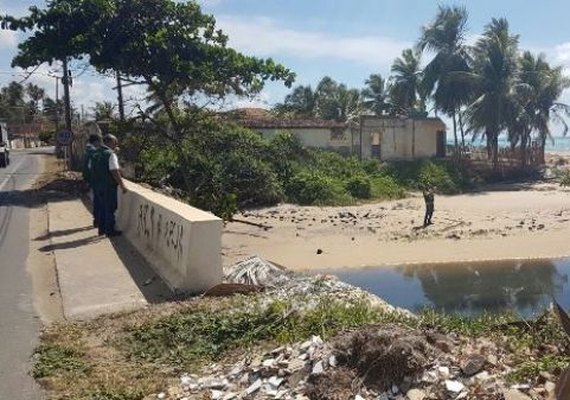 Instituto do Meio Ambiente investiga poluição do Riacho Doce em Maceió