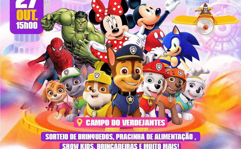 Barra de Santo Antônio Celebra o Dia das Crianças com a 4ª Edição do Show Kids Sementinhas