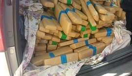 PM apreende cerca de 200 quilos de maconha durante abordagem a veículo