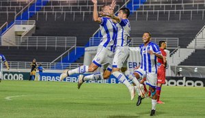 CSA goleia o Paraná no Estádio Rei Pelé e chega ao 10º lugar na classificação da Série B