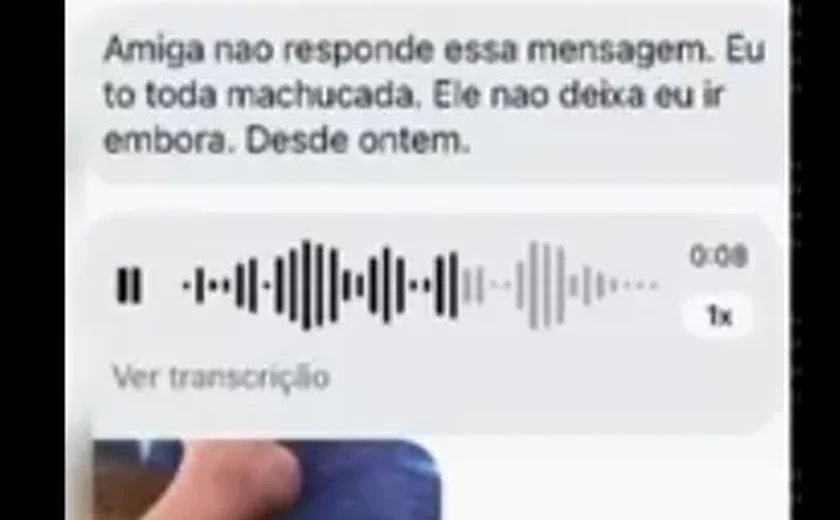 Mulher envia mensagem pedindo socorro e homem é preso por ameaças e violência sexual