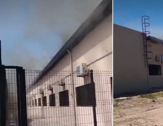 Incêndio mobiliza Bombeiros em sede da Embrapa, em Ipioca