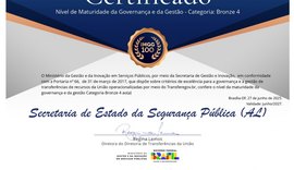Alagoas eleva nota da certificação em gestão e governança na Segurança Pública
