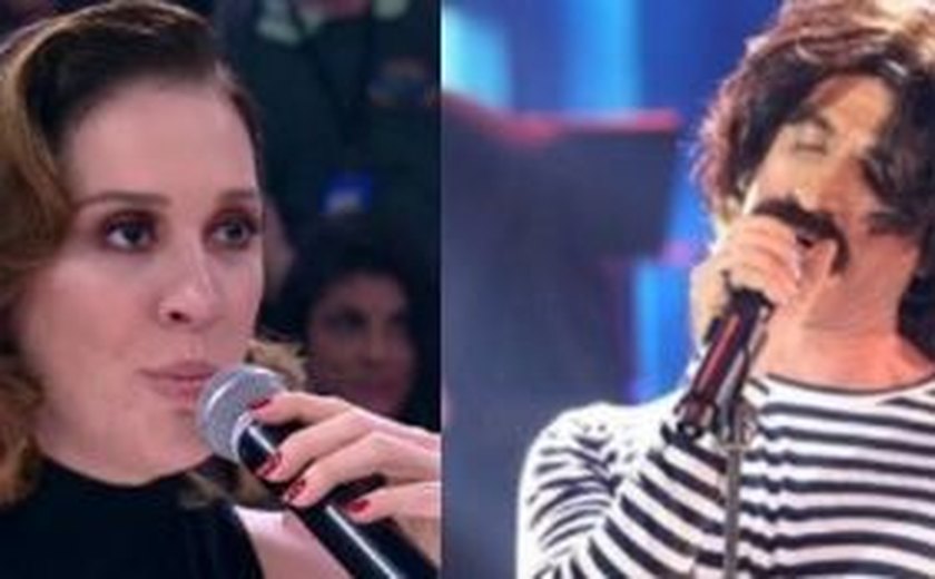 'Show dos Famosos' tem clima tenso entre Claudia Raia e Eriberto Leão