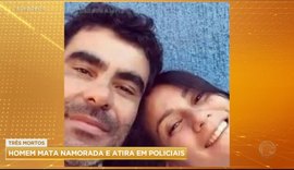 Homem mata namorada e atira em policiais em casa na Grande SP