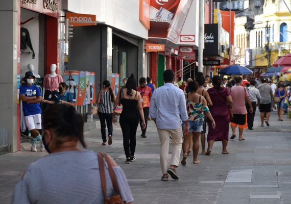 Intenção de consumo das famílias de Maceió cresce 19,88% em um ano