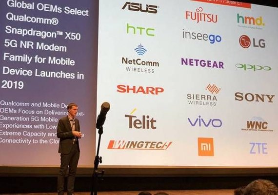 Primeiros smartphones e redes 5G do mundo devem chegar em 2019