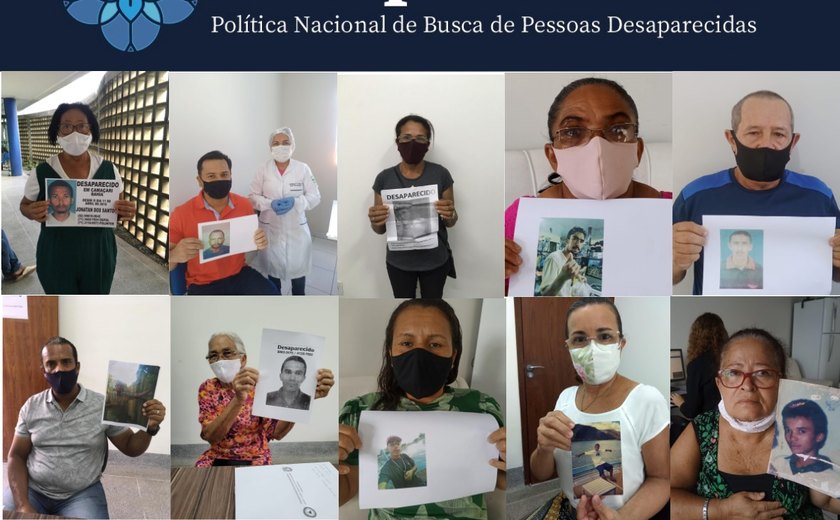 Alagoas participa da semana nacional de Coleta de DNA de Familiares de Pessoas Desaparecidas