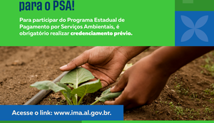 PSA: IMA abre credenciamento para potenciais prestadores de serviços ambientais