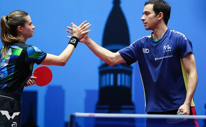 Bruna Takahashi e Hugo Calderano conquistam 1º título