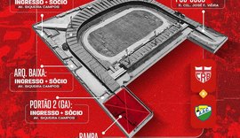 CRB inicia venda de ingressos para decisão de vaga contra o Coruripe