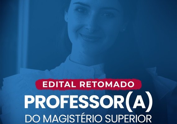 Ufal retoma cronograma do concurso para professor do magistério superior