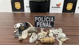 Homem é preso com drogas e celulares que levaria para dentro de presídios
