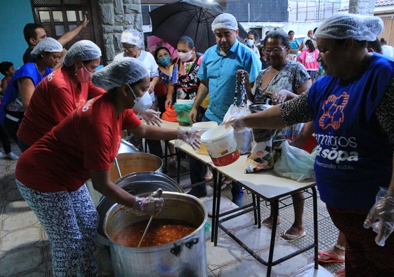 Alta dos alimentos reduz em até 90% doações de cestas