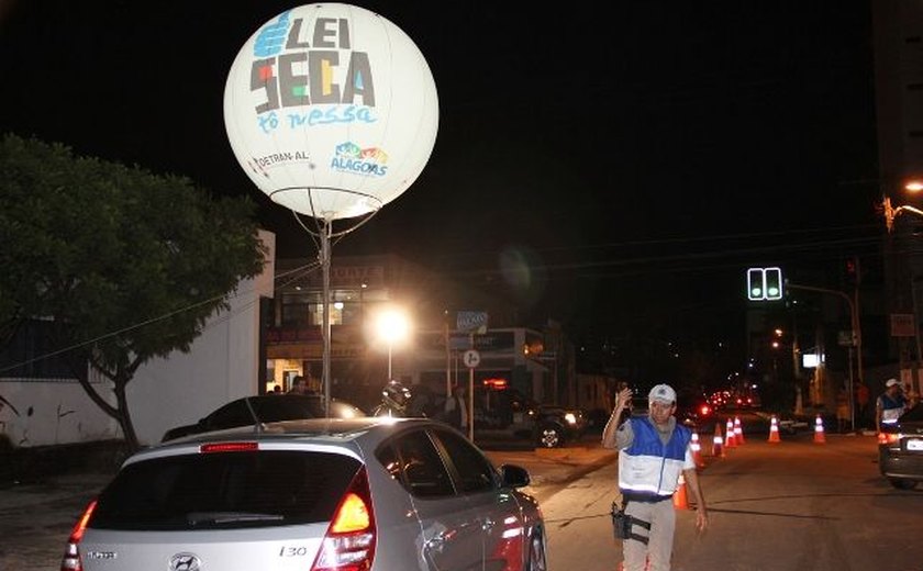 Lei Seca registra 7.829 infrações de trânsito em Alagoas