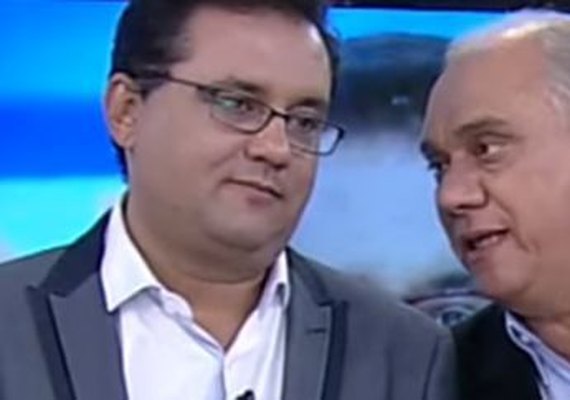 Geraldo Luís fala em abandonar TV por doença de Marcelo Rezende e emociona