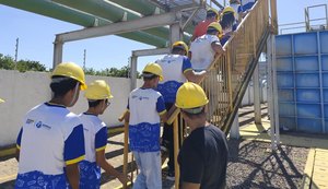 Estudantes da Rede Pública visitam Estação de Tratamento da Agreste Saneamento