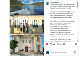 Setur promove Destino Alagoas em ação de marketing com influenciadores digitais