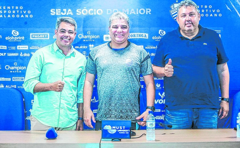 CSA estreia treinador fora de casa contra o Cruzeiro