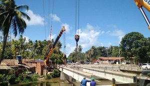 Trecho da ponte do rio Jacarecica será temporariamente interditado nesta 5ª