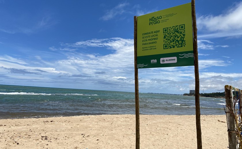 IMA amplia instalação de placas de balneabilidade no litoral alagoano