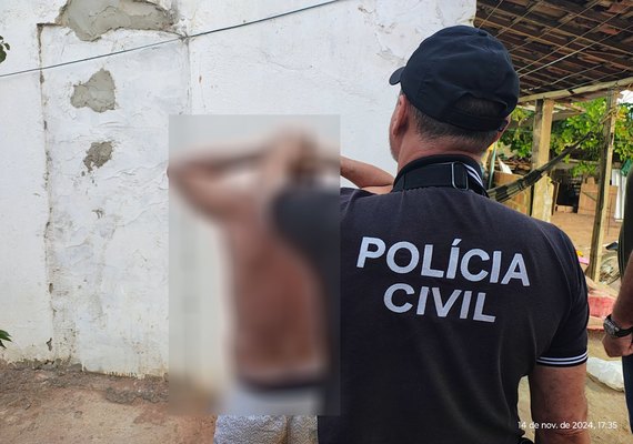 Foragido por estupro de vulnerável contra enteada é preso