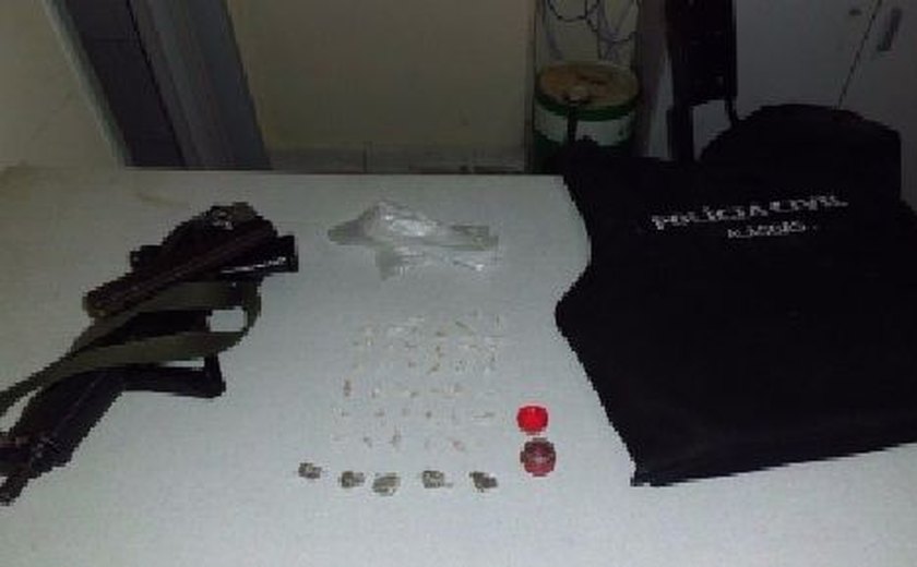 Suspeitos de tráfico de drogas são presos no Sertão alagoano