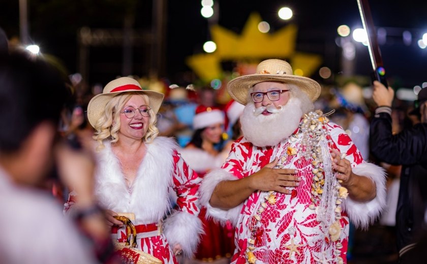 Natal Tropical invade orla de Maceió neste domingo (14)  com desfile que promete encantar a cidade