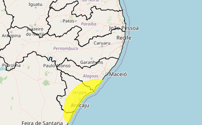 Inmet Emite Novo Alerta De Chuvas Para 16 Cidades Alagoanas TribunaHoje Com