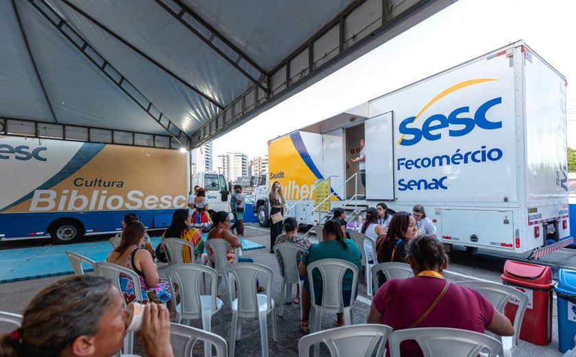 Outubro Rosa: Sesc leva prevenção e cuidado para perto das mulheres em Alagoas