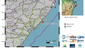 Paripueira registra o maior tremor de terra dos últimos dois anos em AL