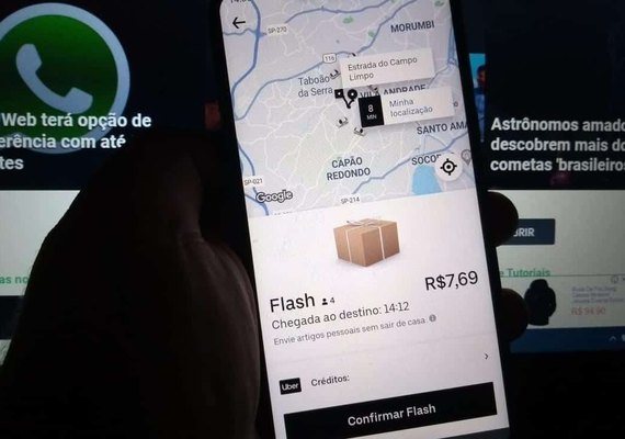 Aplicativo lança em Maceió nova opção para enviar itens de moto