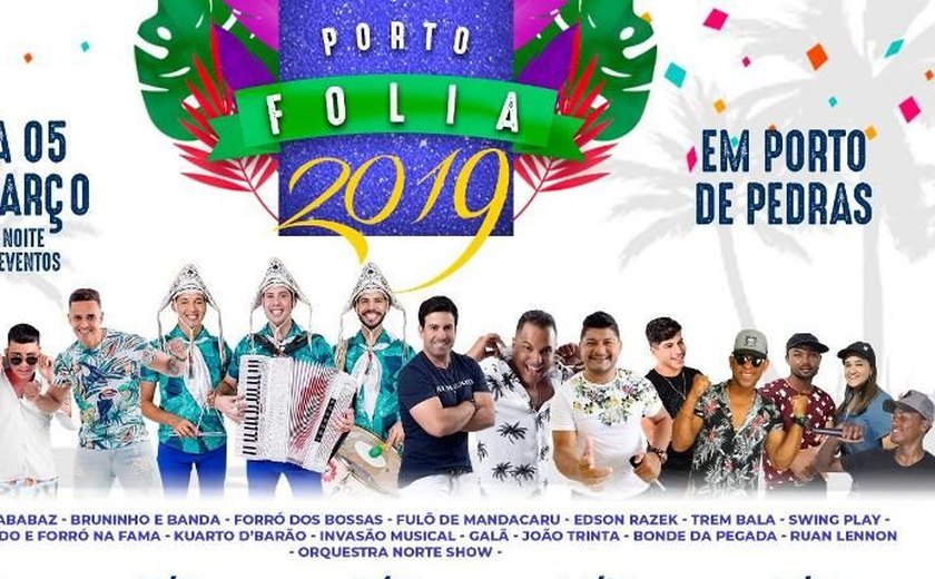 Carnaval de Porto de Pedras/AL promete ser o mais frenético de AL