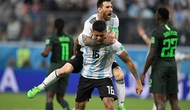 Argentina sofre, mas vence a Nigéria e se classifica para encarar a França