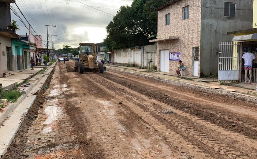 Nova Maceió: no Clima Bom, ruas estão preparadas para receber asfalto