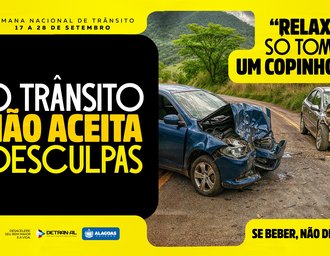 Detran/AL abre a Semana Nacional do Trânsito na próxima quarta (17)