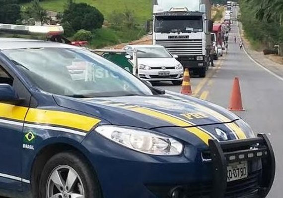 PRF informa interdição do km 52 da BR-101 na tarde de quinta em Fleixeiras