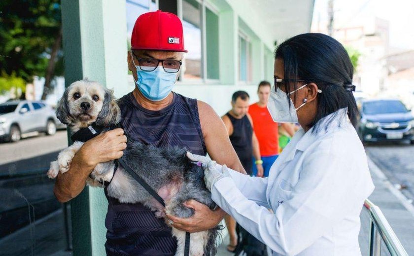 SMS realiza vacinação antirrábica em bairros do Litoral Norte neste fim de semana