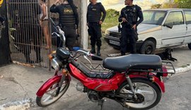 PC prende suspeito de crime de receptação de motocicleta furtada
