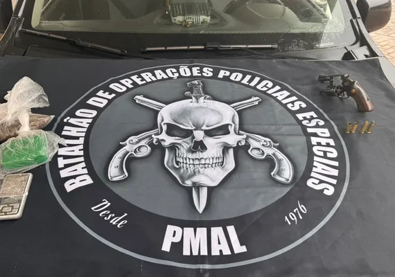 Traficante morre em confronto com policiais militares no bairro do Prado
