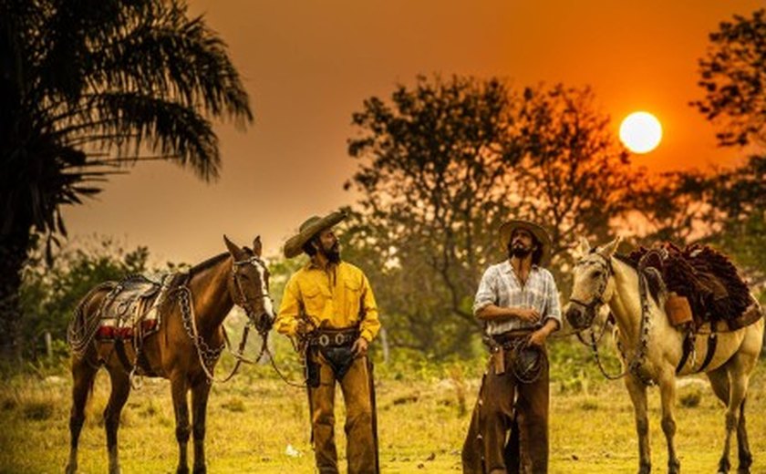 Pantanal, Joventino volta com uma boiada de marruás e todos o admiram