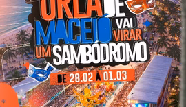 Desfiles das escolas de samba agitam a orla de Ponta Verde neste fim de semana