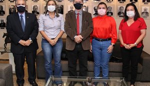 Presidente do TJAL debate ações de proteção a mulheres com deputadas estaduais