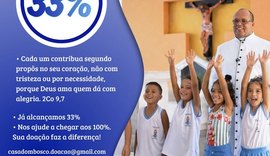 Casa Dom Bosco reforça campanha de arrecadação para despesas mensais