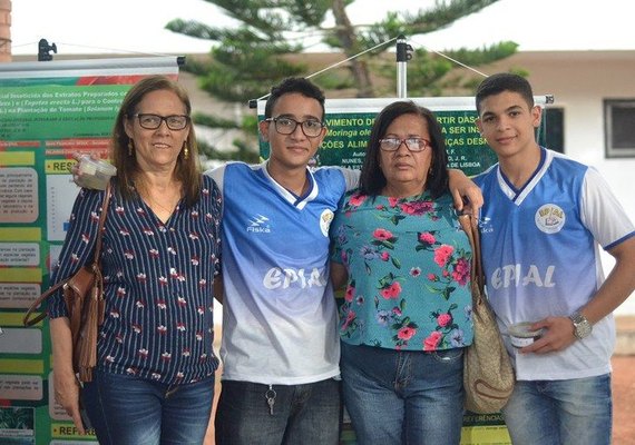 Estudantes de ensino médio apresentam pesquisa na SBPC Alagoas