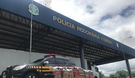 PRF prende quatro pessoas por crimes distintos no final de semana em Alagoas