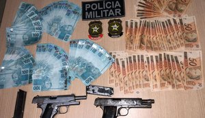 Polícia prende quatro e apreende mais de R$ 12 mil em notas falsas