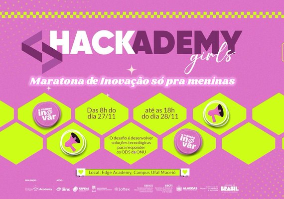 Hackathon exclusivo para mulheres abre inscrições para desenvolver soluções de impacto em Alagoas